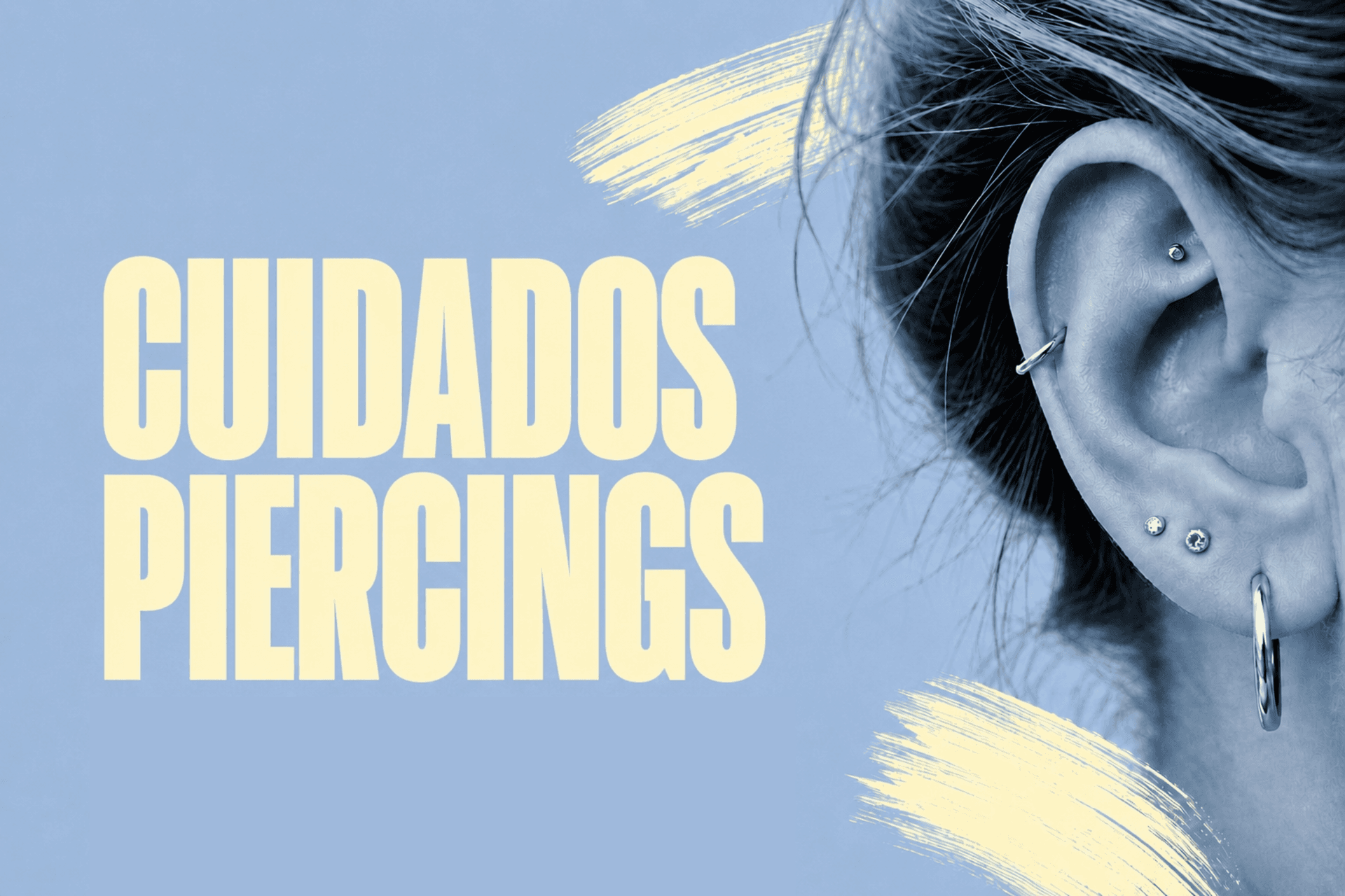 Cuidados de un piercing recién hecho