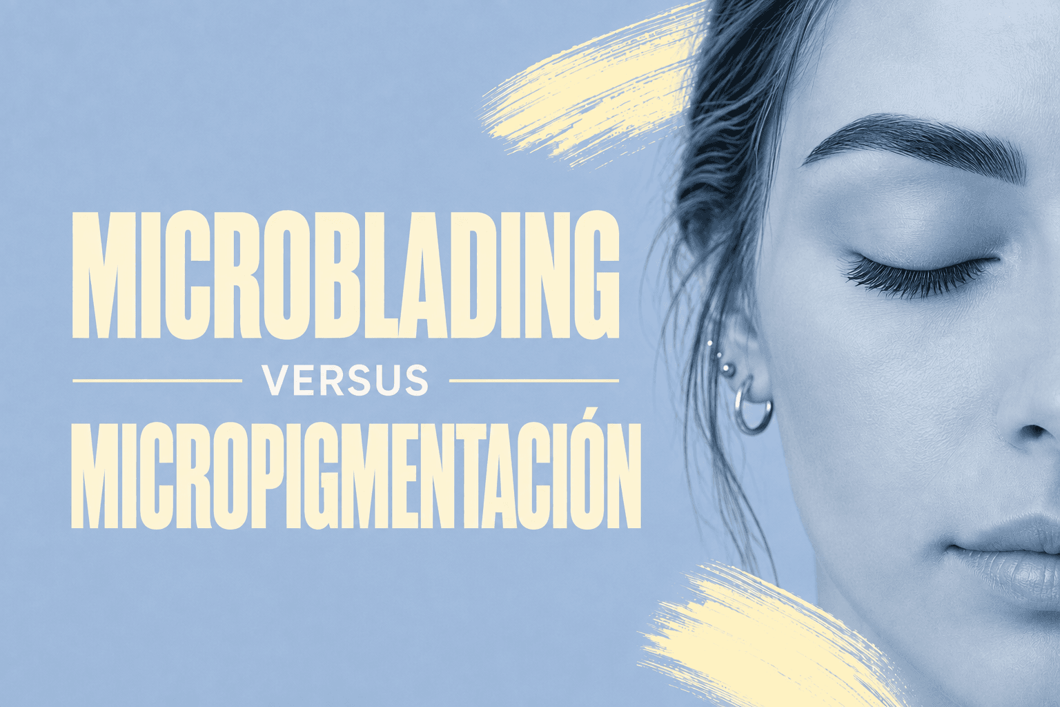 Comparación entre microblading y micropigmentación de cejas