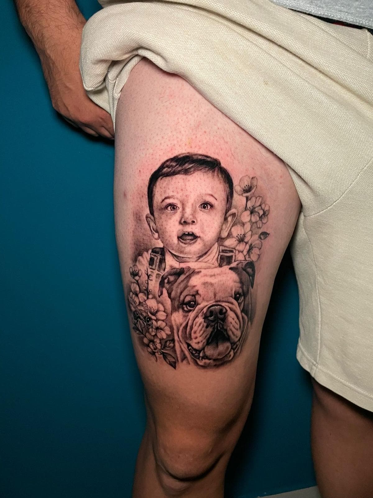 Niño y perro