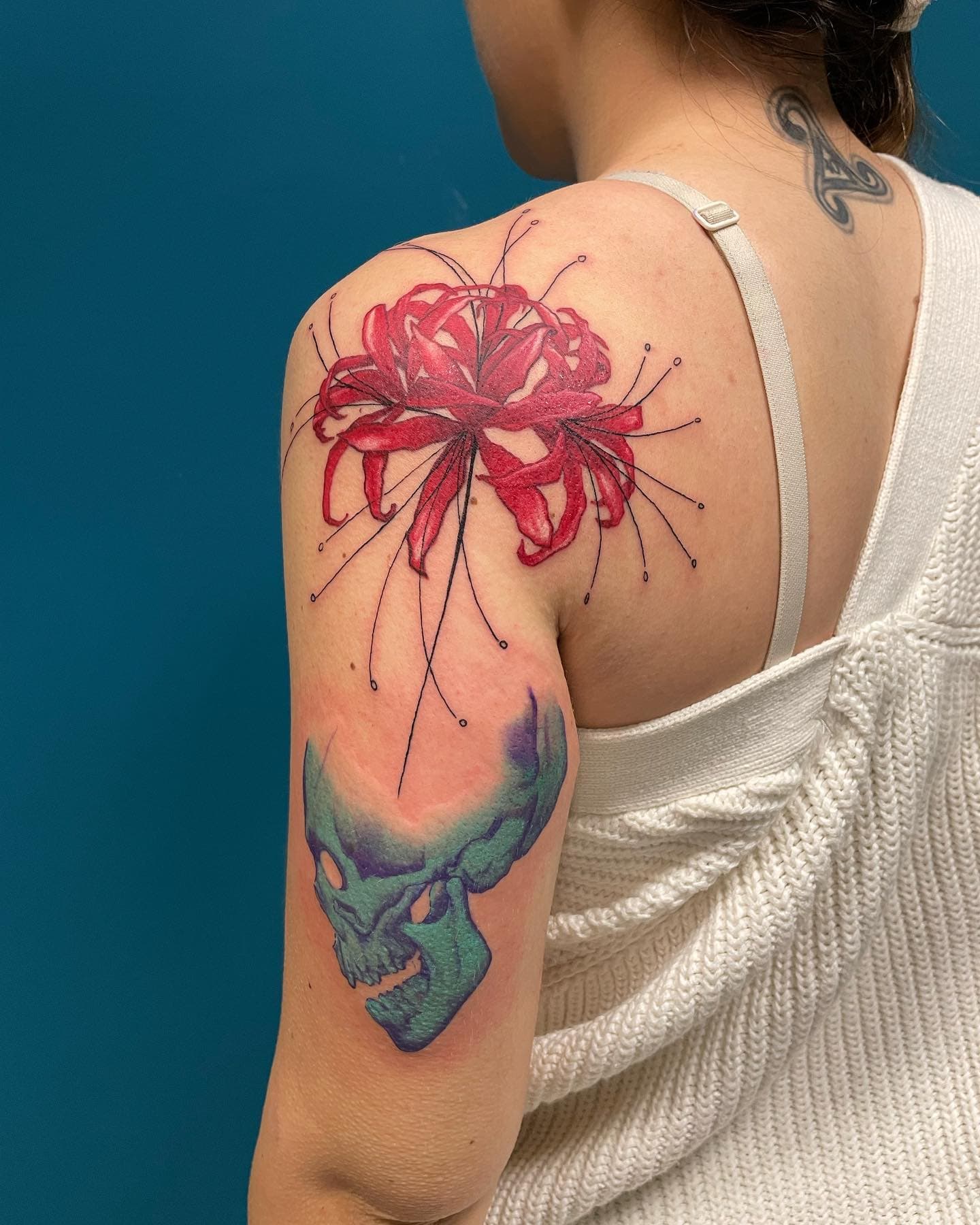 Flor y calavera