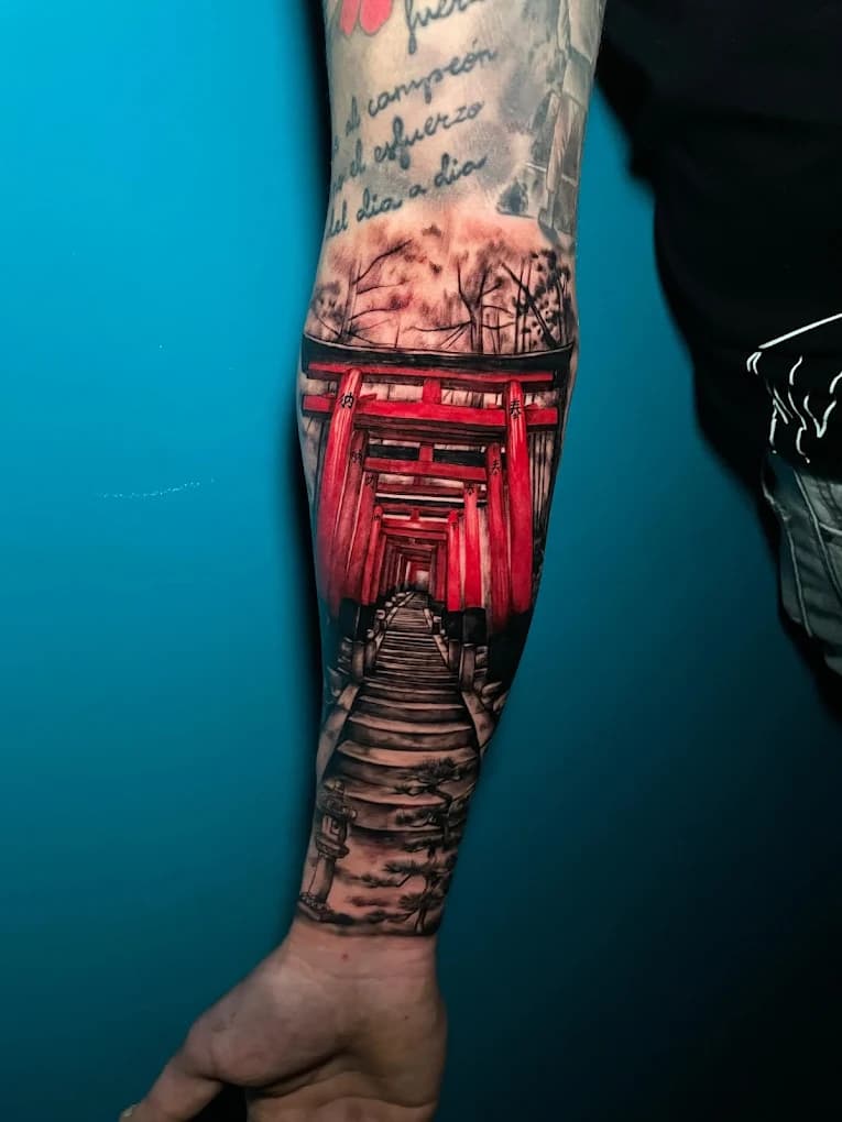 Torii japonés