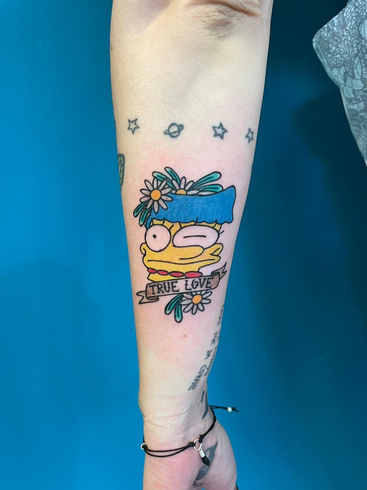 Marge con flores