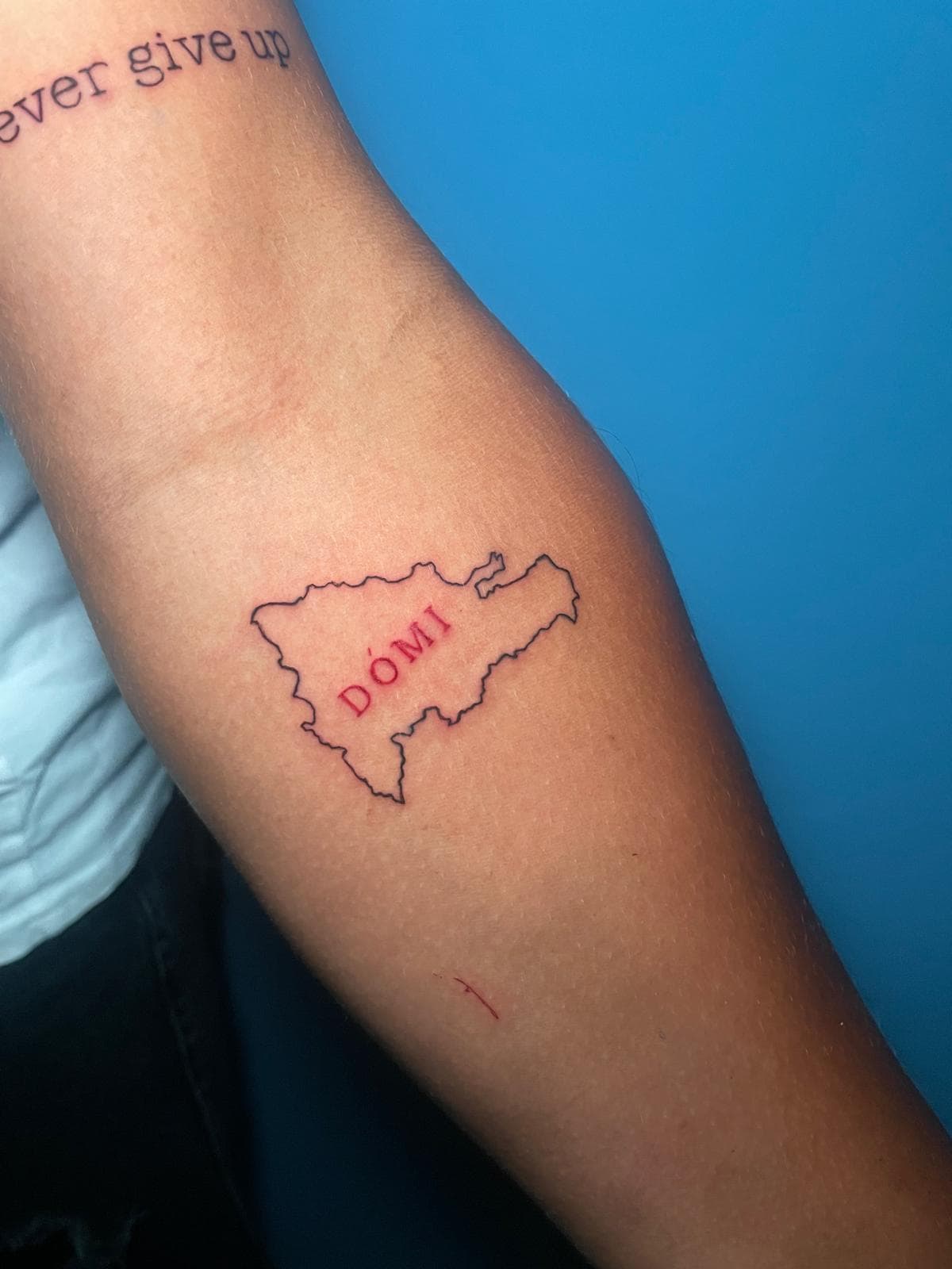 Mapa con palabra