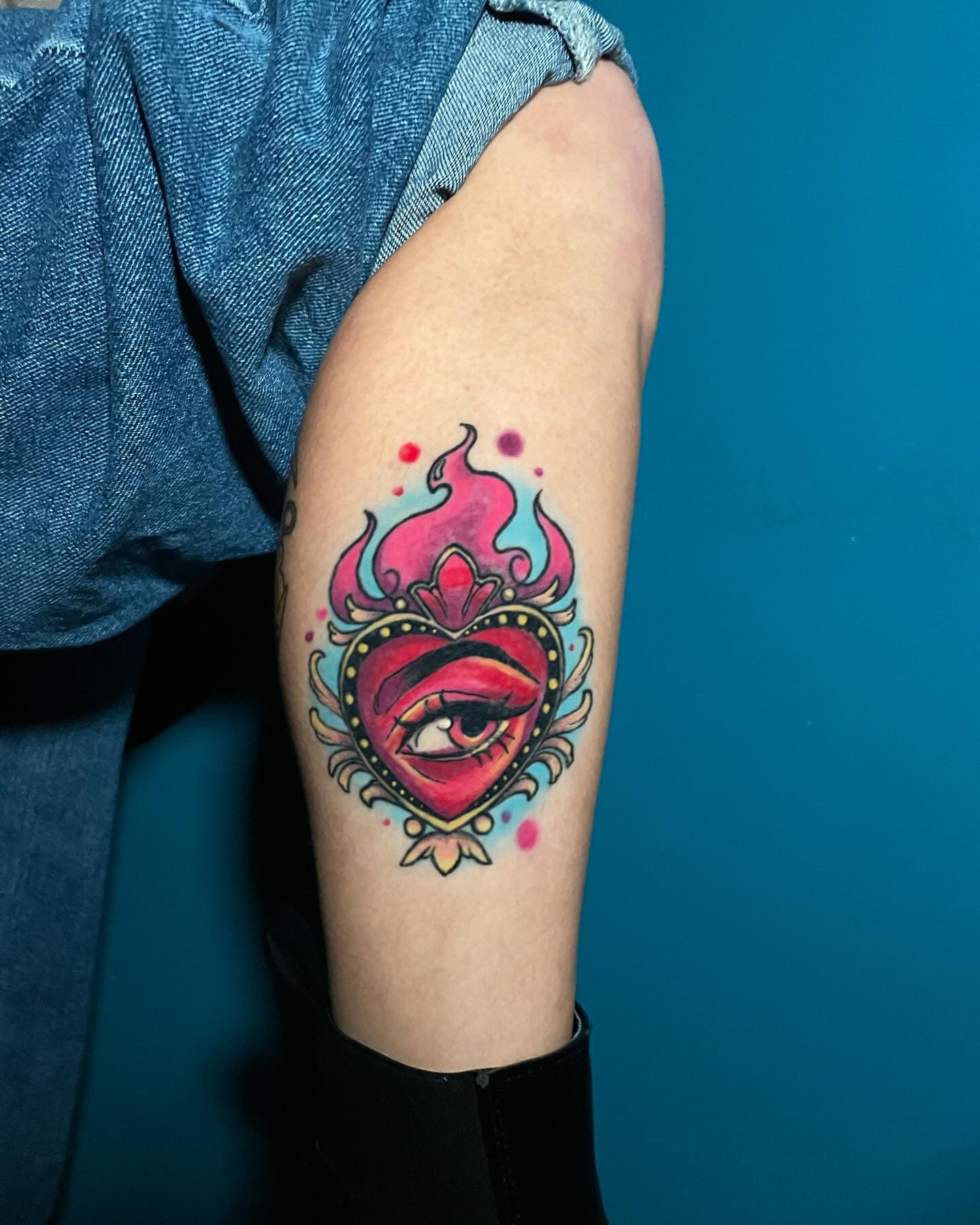 Ojo de colores