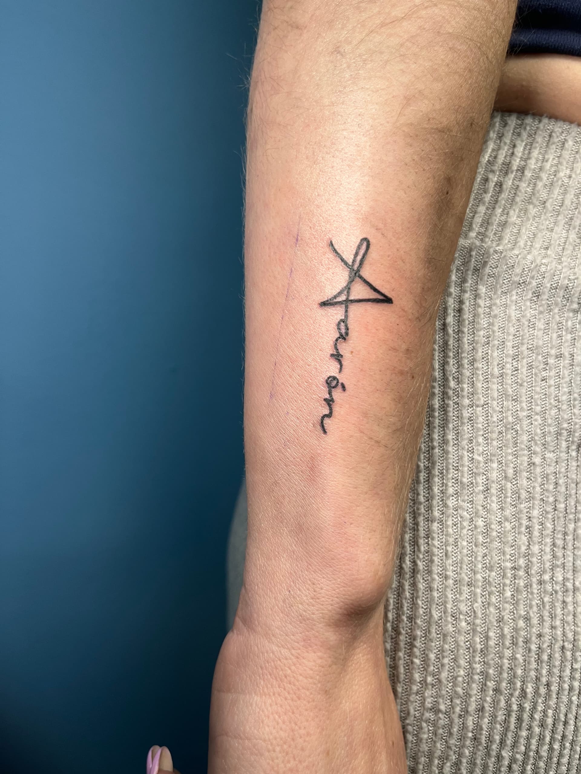 Símbolo y texto